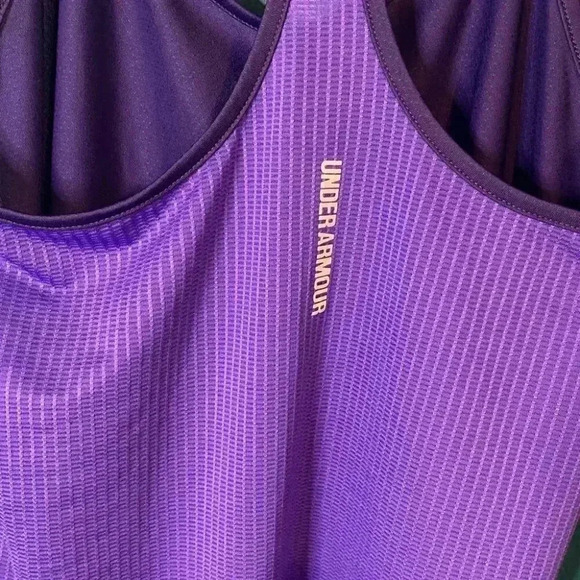 Under Armour Purple Racerback Tank - Picture 6 of 6